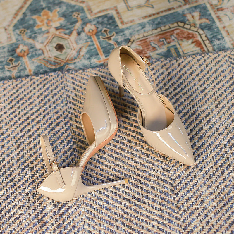 Escarpins à plateforme imperméables bout pointu