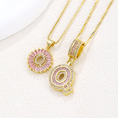 Collier pendentif lettre de l'alphabet - Chic&Shines