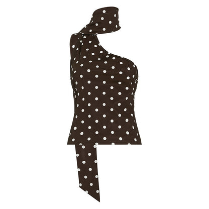 Haut court sans manches dos nu avec ruban - Chic&Shines