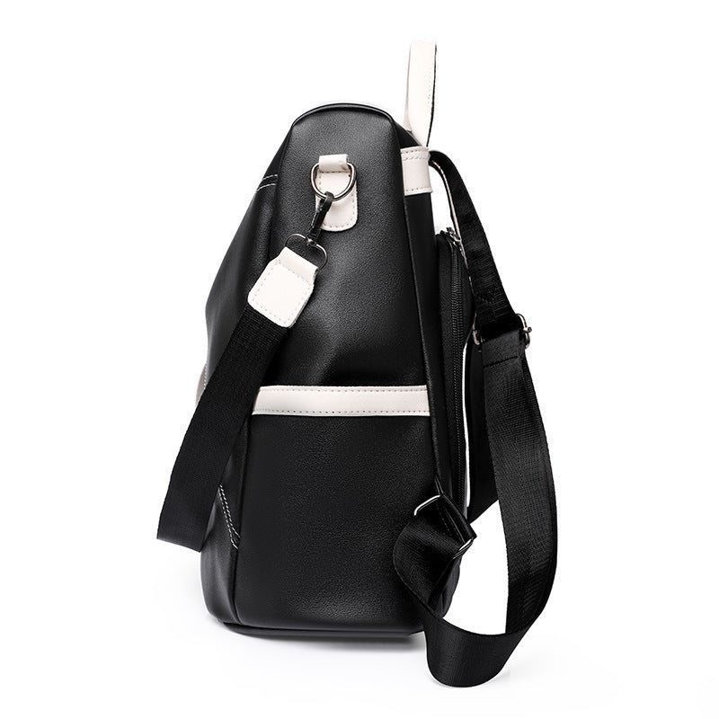 Sac à dos d'automne en cuir PU souple