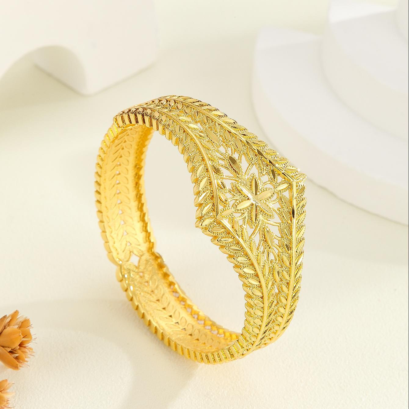 Bracelet en forme de blé sculptée - Chic&Shines
