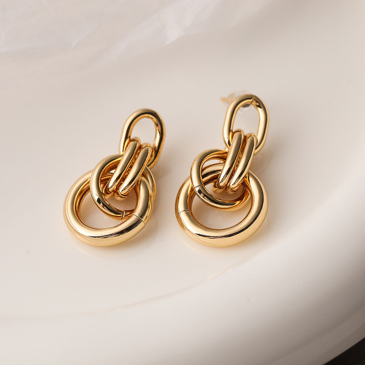 Boucles d'oreilles formes cercles