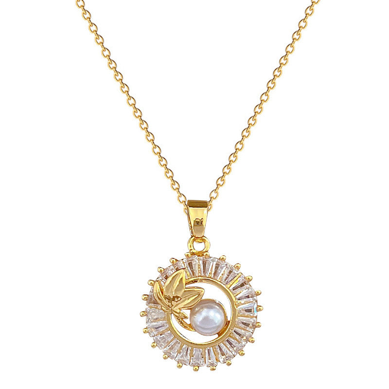 Parure bijoux collier et boucles d'oreilles - Chic&Shines