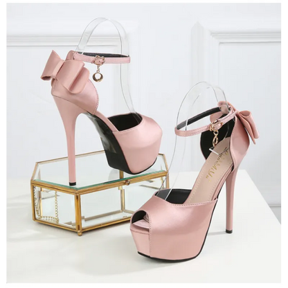 Talon aiguille design Peep Toe - Chic&Shines