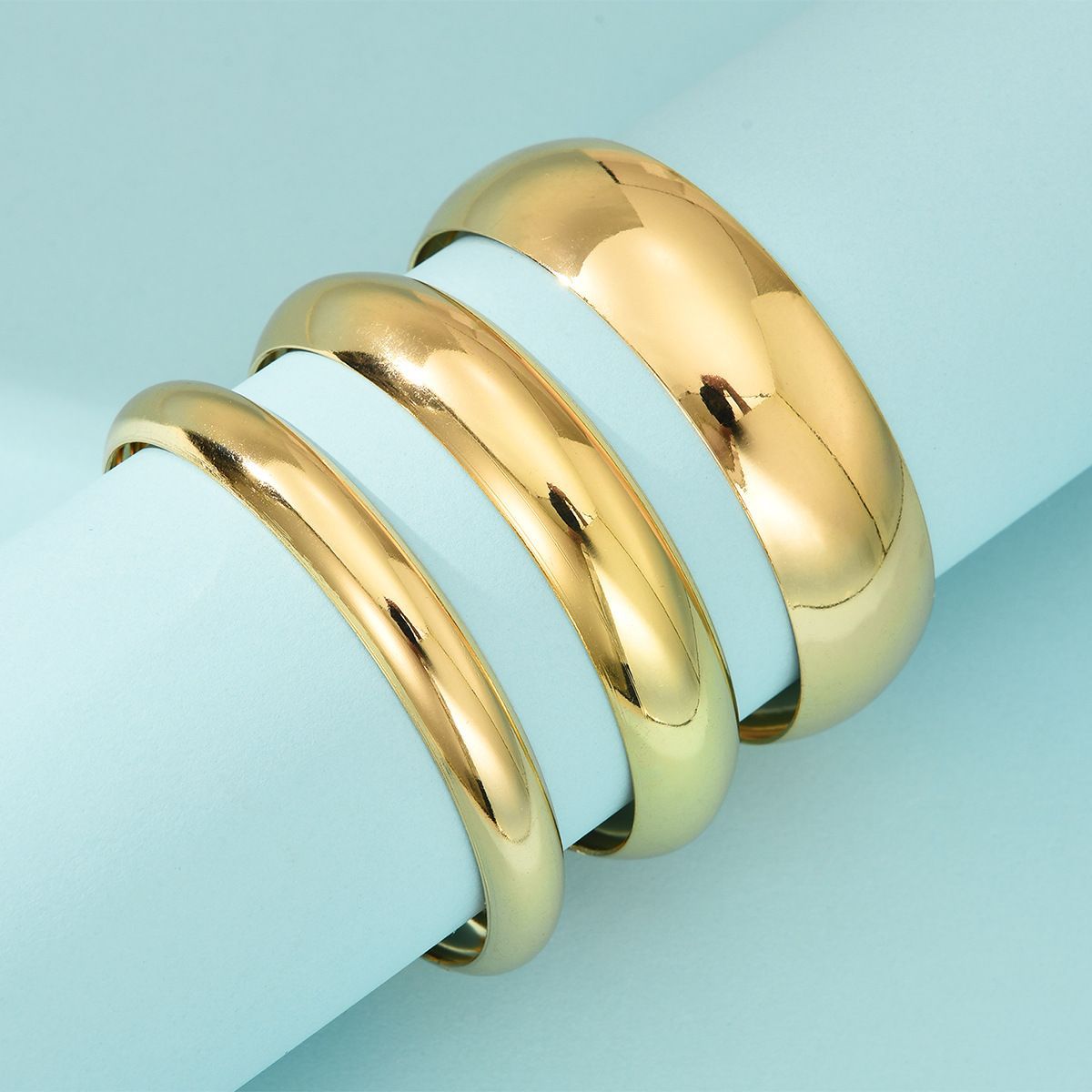 Ensemble de trois bracelets géométriques - Chic&Shines