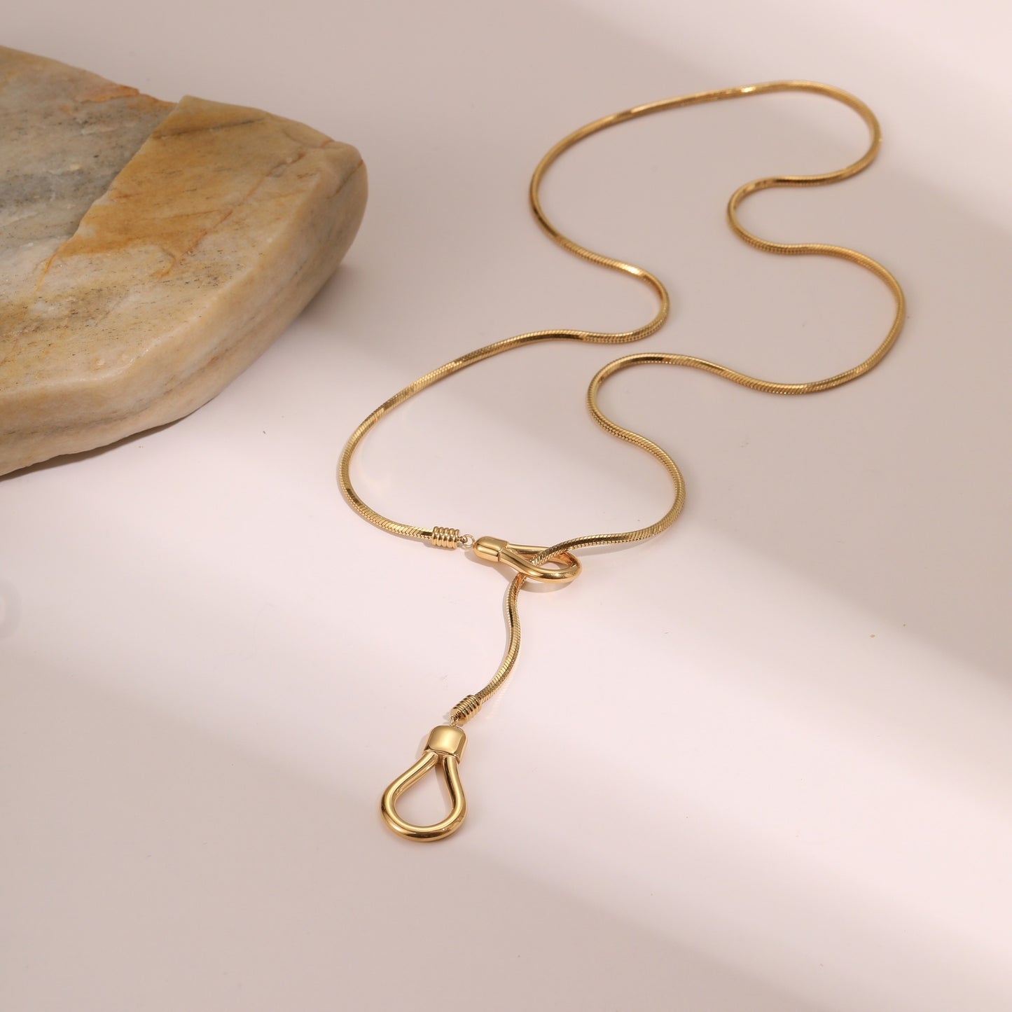 Collier réglable en acier inoxydable - Chic&Shines