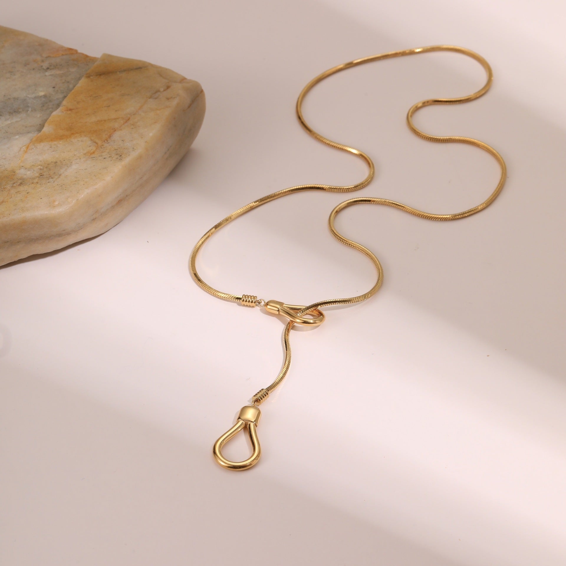 Collier réglable en acier inoxydable - Chic&Shines