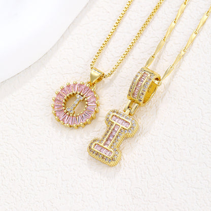 Collier pendentif lettre de l'alphabet - Chic&Shines