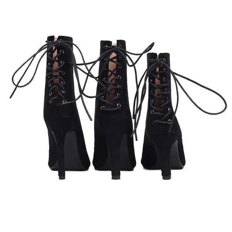Bottines à talons aiguilles