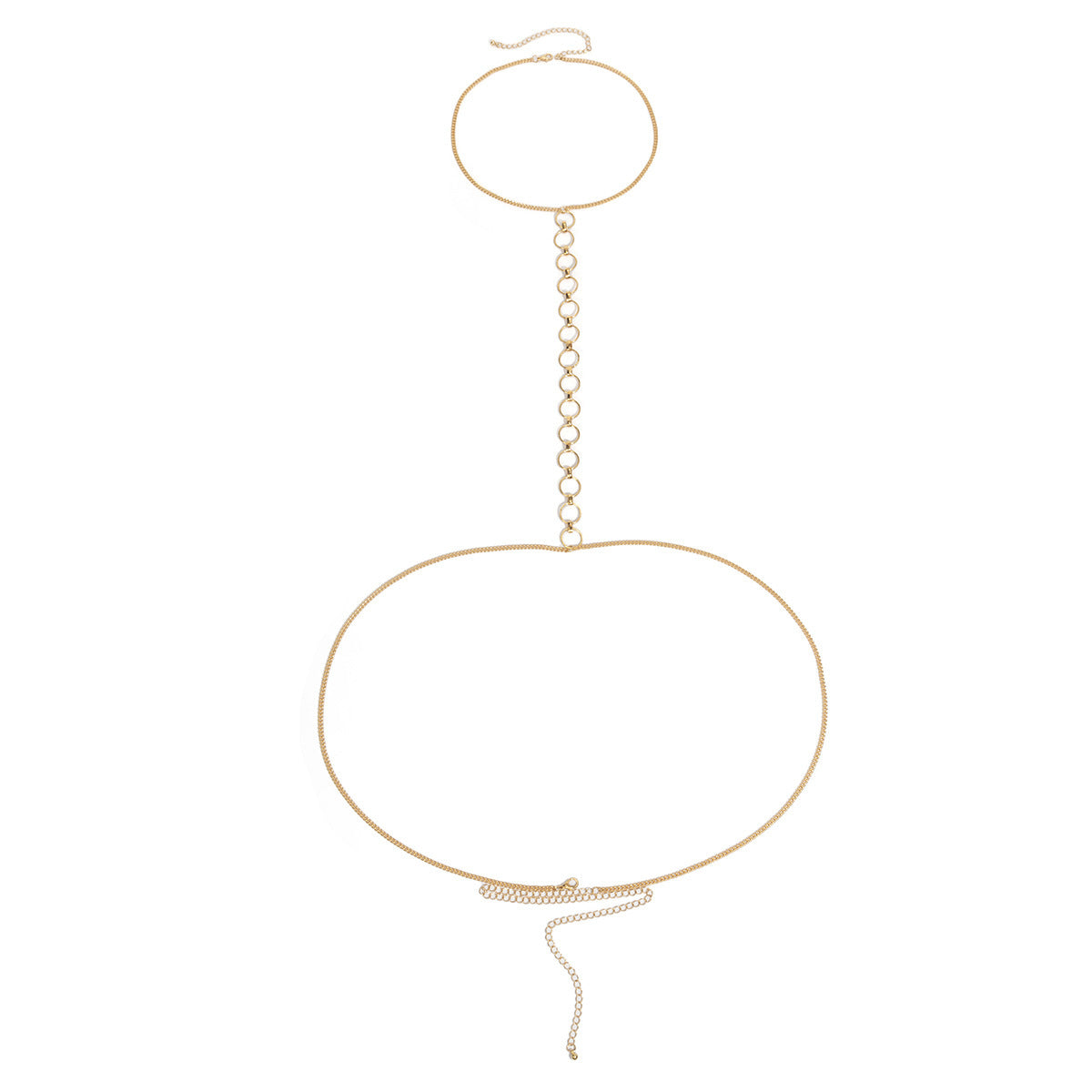 Chaine de corps collier à anneau