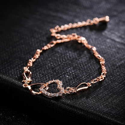 Bracelet de cheville bohème cœur ou diamant - Chic&Shines