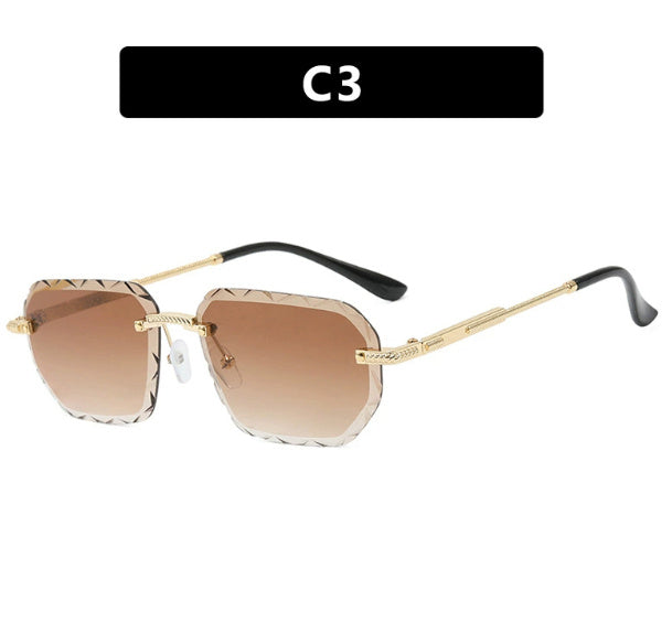 Lunette de soleil carrée fashion