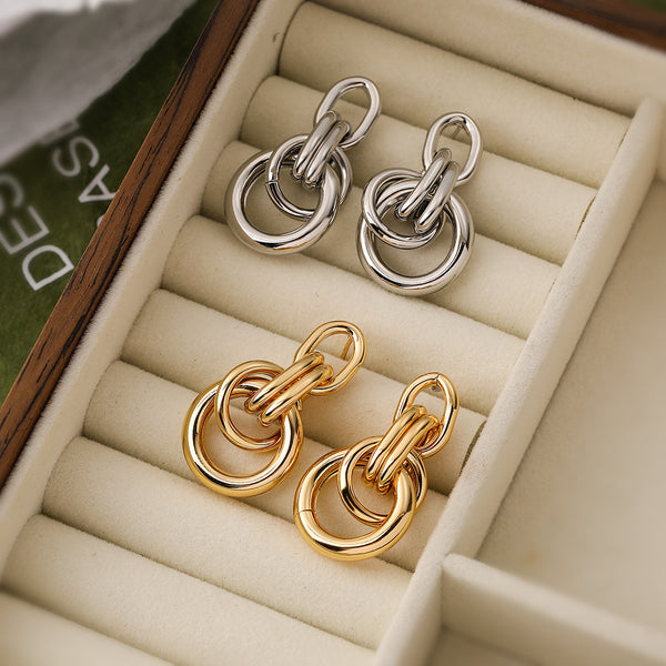 Boucles d'oreilles formes cercles