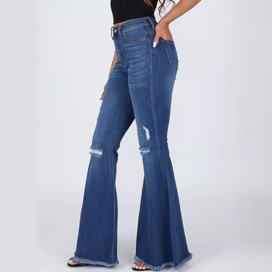 Jean slim taille moyenne