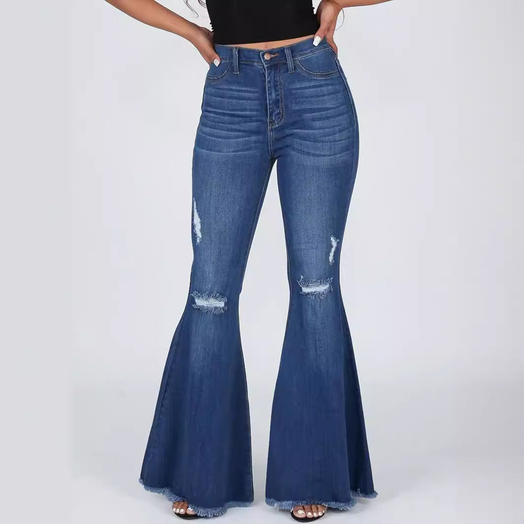 Jean slim taille moyenne