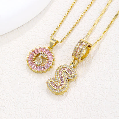 Collier pendentif lettre de l'alphabet - Chic&Shines