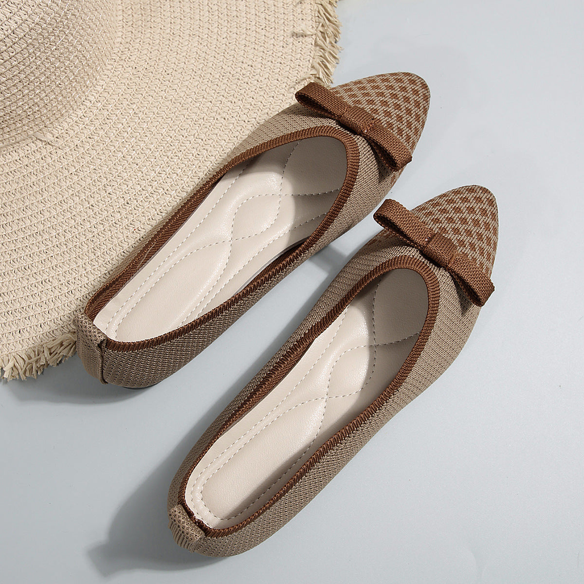 Chaussures tissées à semelle souple