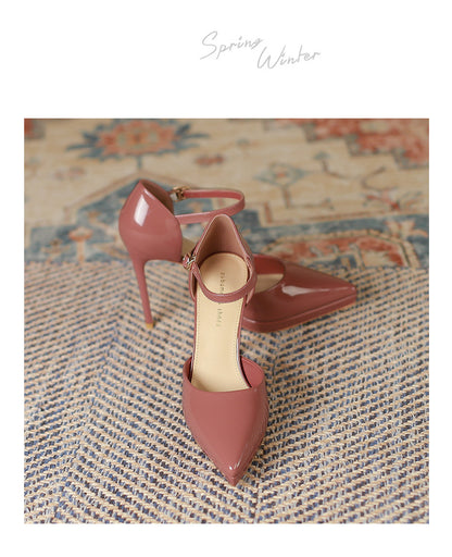 Escarpins à plateforme imperméables bout pointu