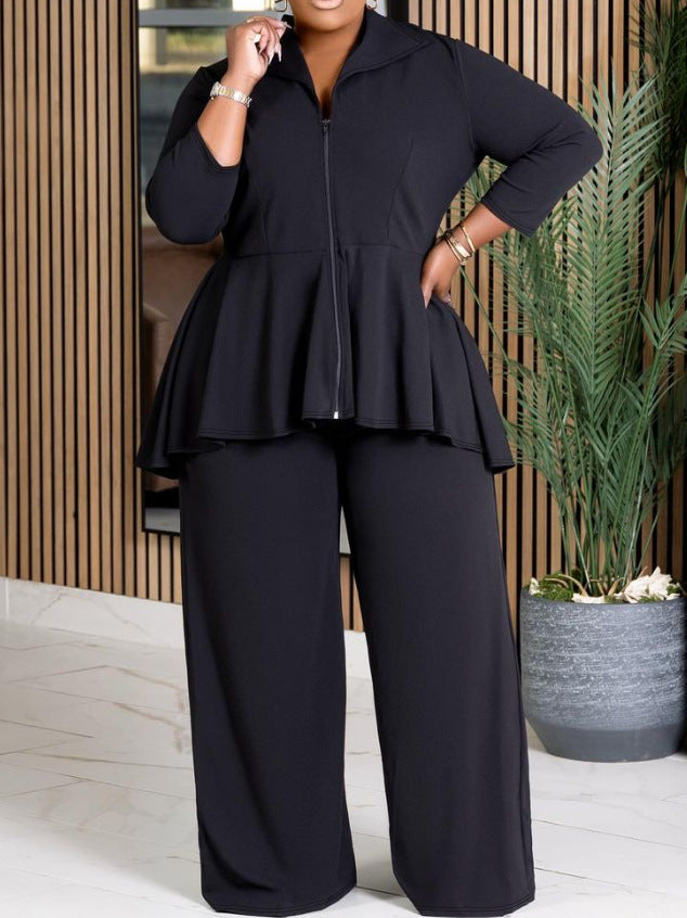 Ensemble haut à manches longues et pantalon - Chic&Shines