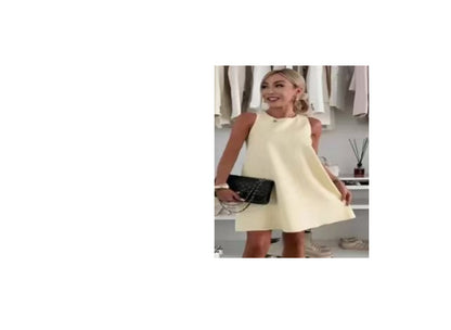 Robe courte sans manches - Chic&Shines