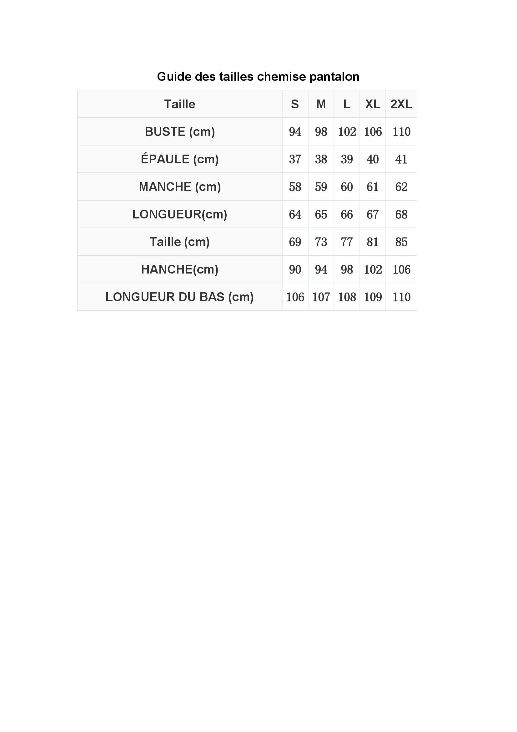 Ensemble Chemise Manches Longues Pantalon évasé - Chic&Shines