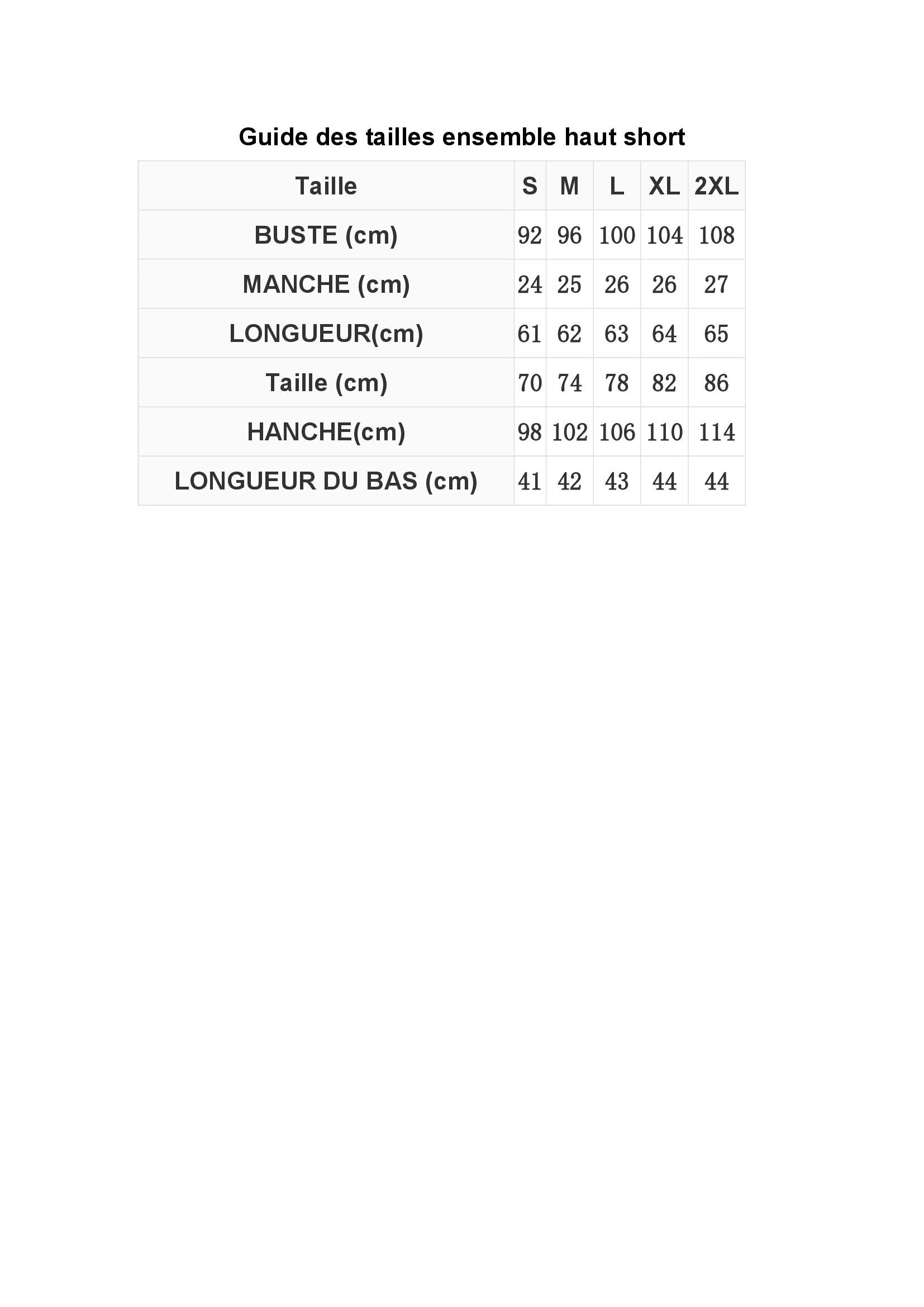 Ensemble haut manches bouffantes et short à lacets - Chic&Shines