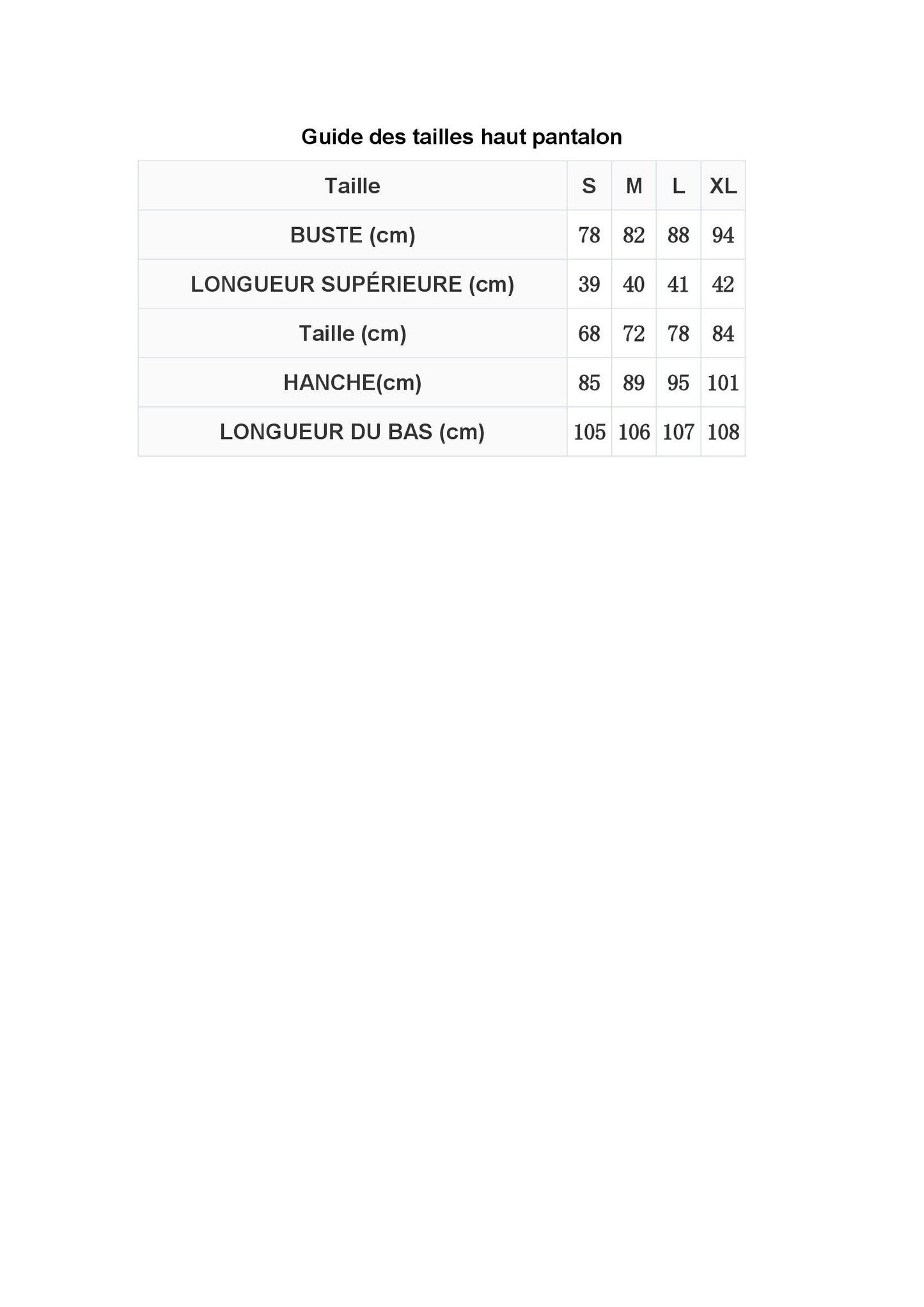 Ensemble débardeur et pantalon - Chic&Shines