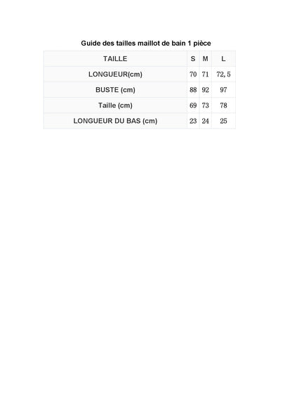 Maillot De Bain Une Pièce Licou multicolore - Chic&Shines