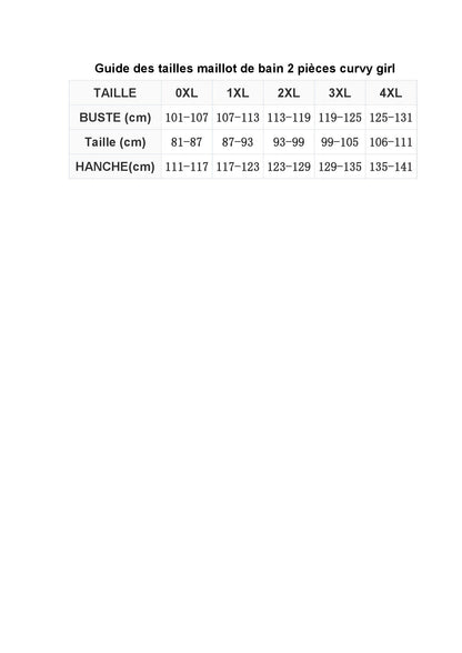 Maillot De Bain 2 pièces bicolore à bretelle - Chic&Shines