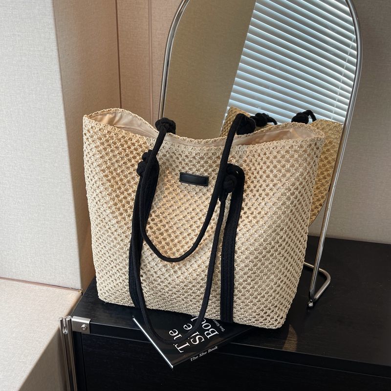 Sac grande capacité tricoté