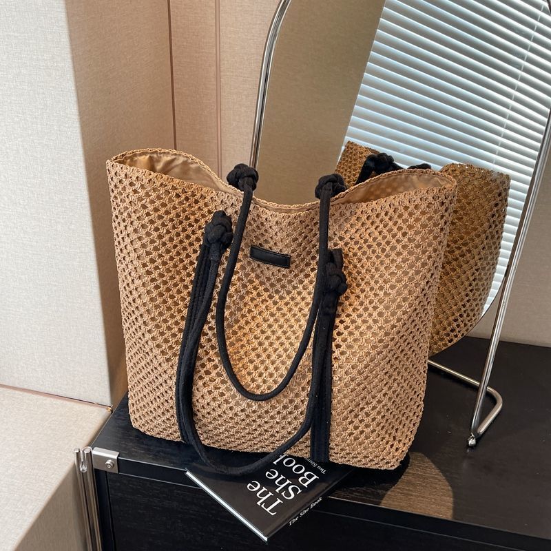 Sac grande capacité tricoté