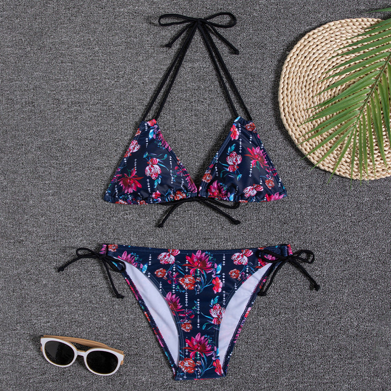 Maillot de bain bikini imprimé