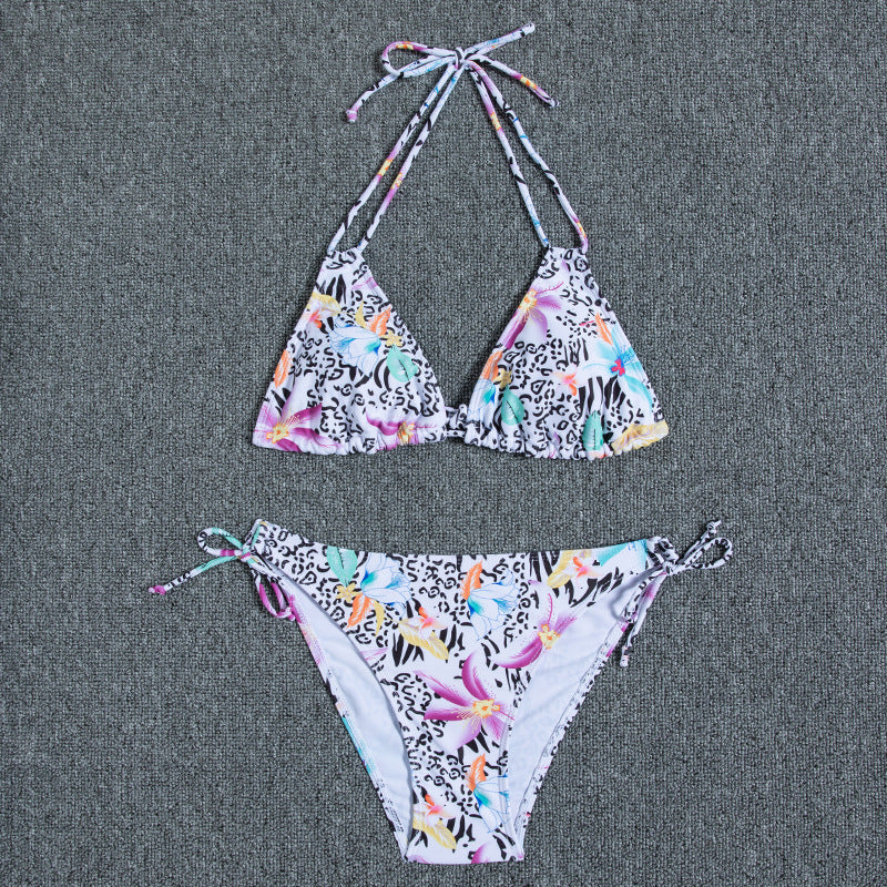 Maillot de bain bikini imprimé