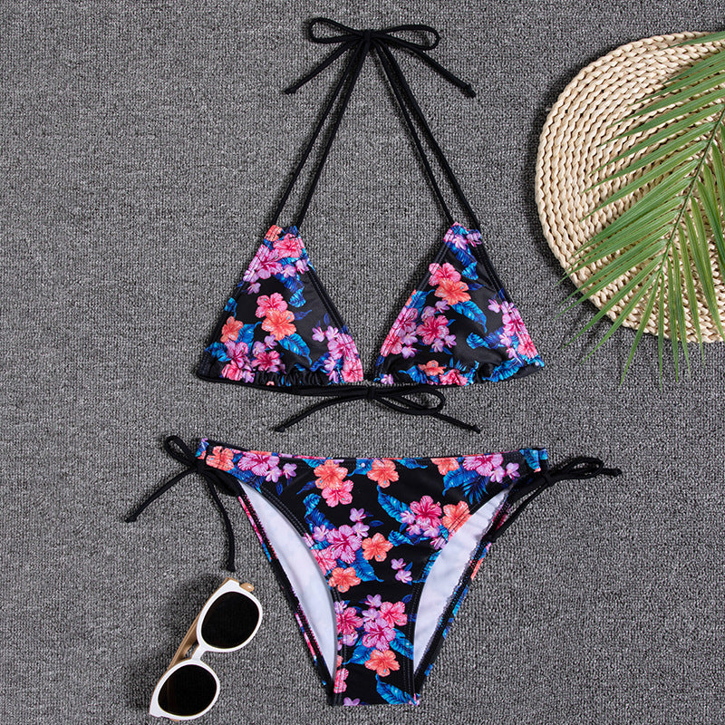 Maillot de bain bikini imprimé