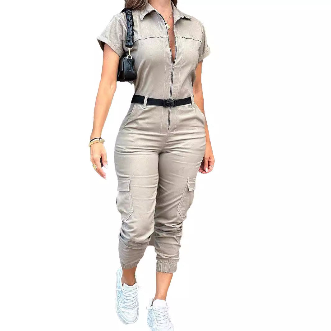 Combinaison pantalon fermeture éclaire