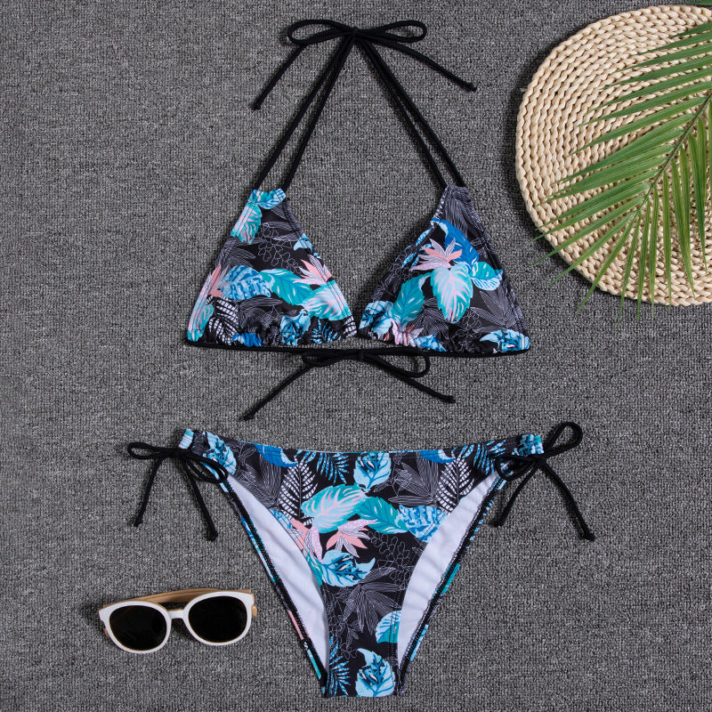 Maillot de bain bikini imprimé