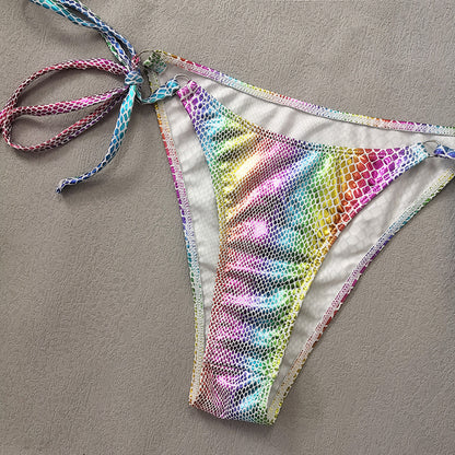 Maillot de bain 2 pièce bikini imprimé - Chic&Shines