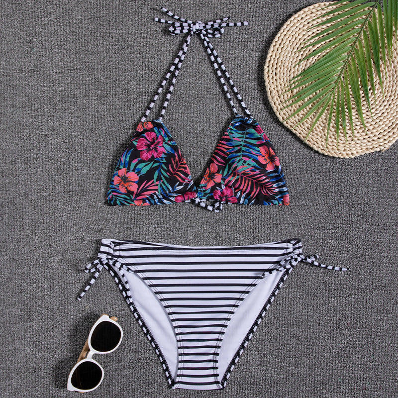 Maillot de bain bikini imprimé