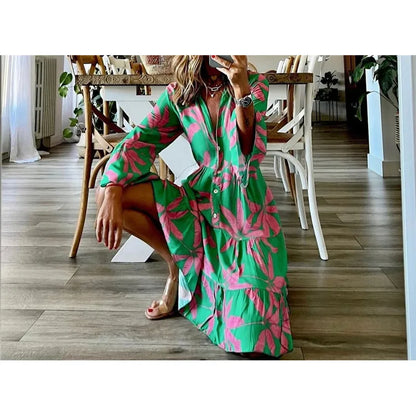 Robe Col Bateau À Manches Longues - Chic&Shines