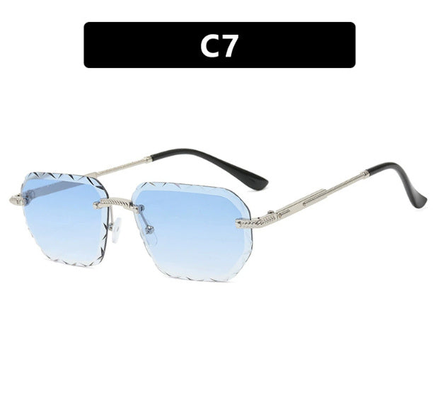 Lunette de soleil carrée fashion