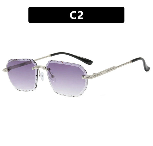 Lunette de soleil carrée fashion