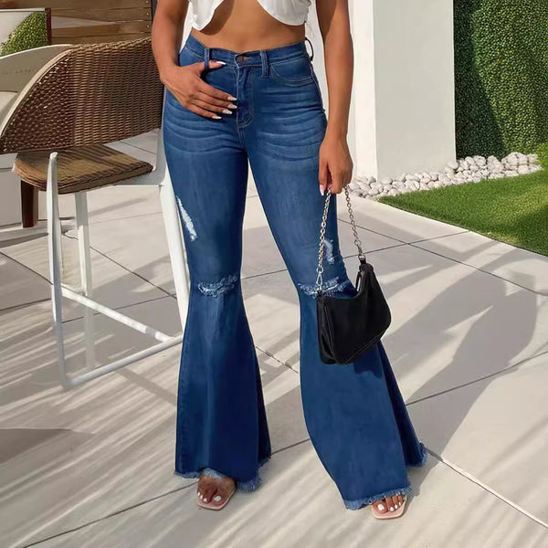 Jean slim taille moyenne