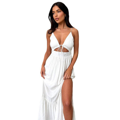 Robe longue à bretelles - Chic&Shines