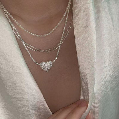 Collier avec pendentif cœur - Chic&Shines