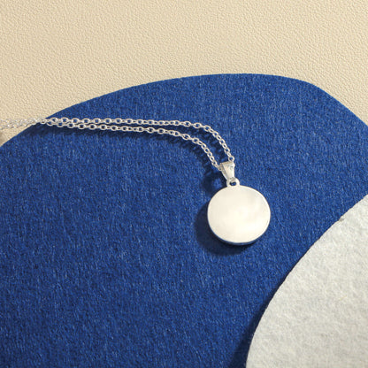 Collier pendentif cœur incrusté au milieu - Chic&Shines