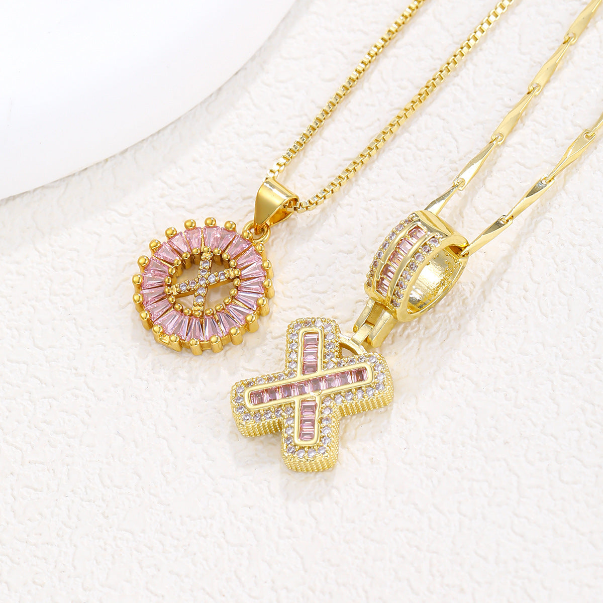 Collier pendentif lettre de l'alphabet - Chic&Shines