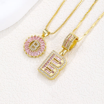 Collier pendentif lettre de l'alphabet - Chic&Shines