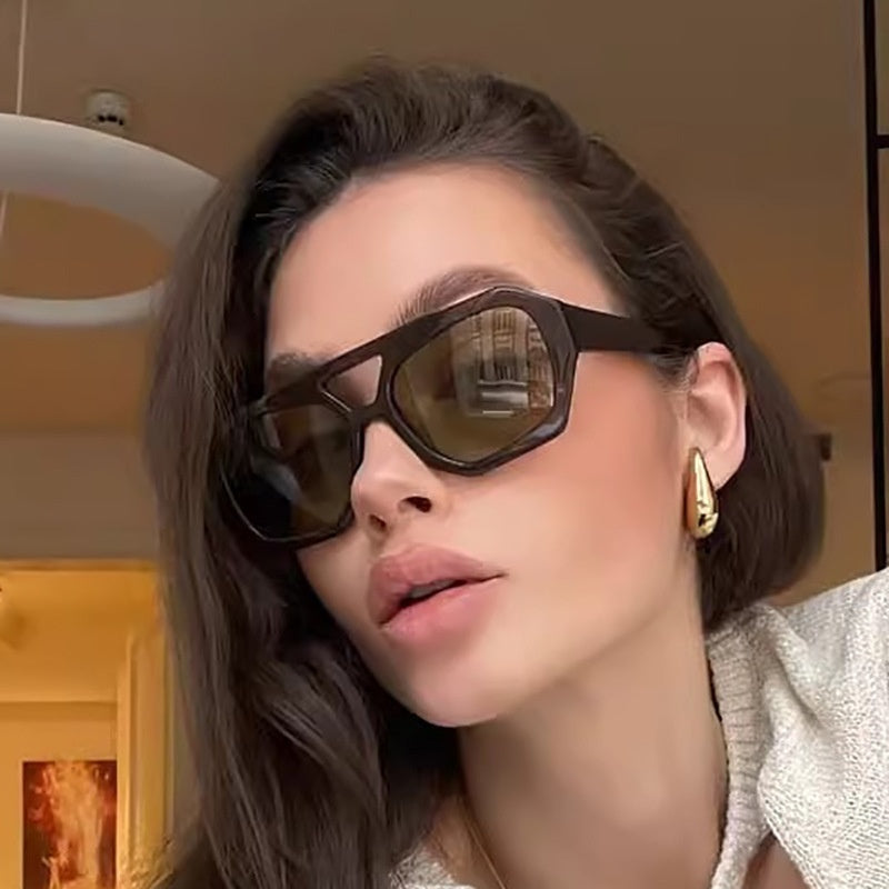 Lunette de soleil carrée