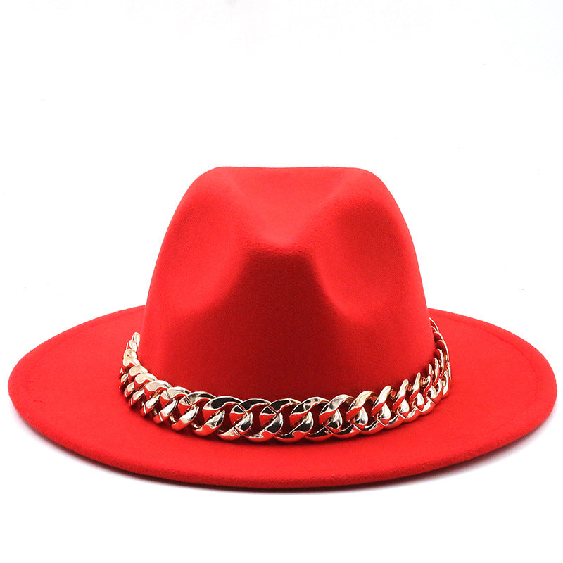 Chapeau Fedora À Grand Bord