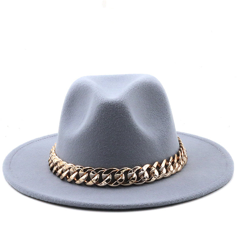 Chapeau Fedora À Grand Bord